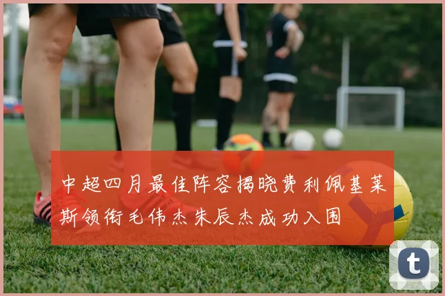 中超四月最佳阵容揭晓费利佩基莱斯领衔毛伟杰朱辰杰成功入围